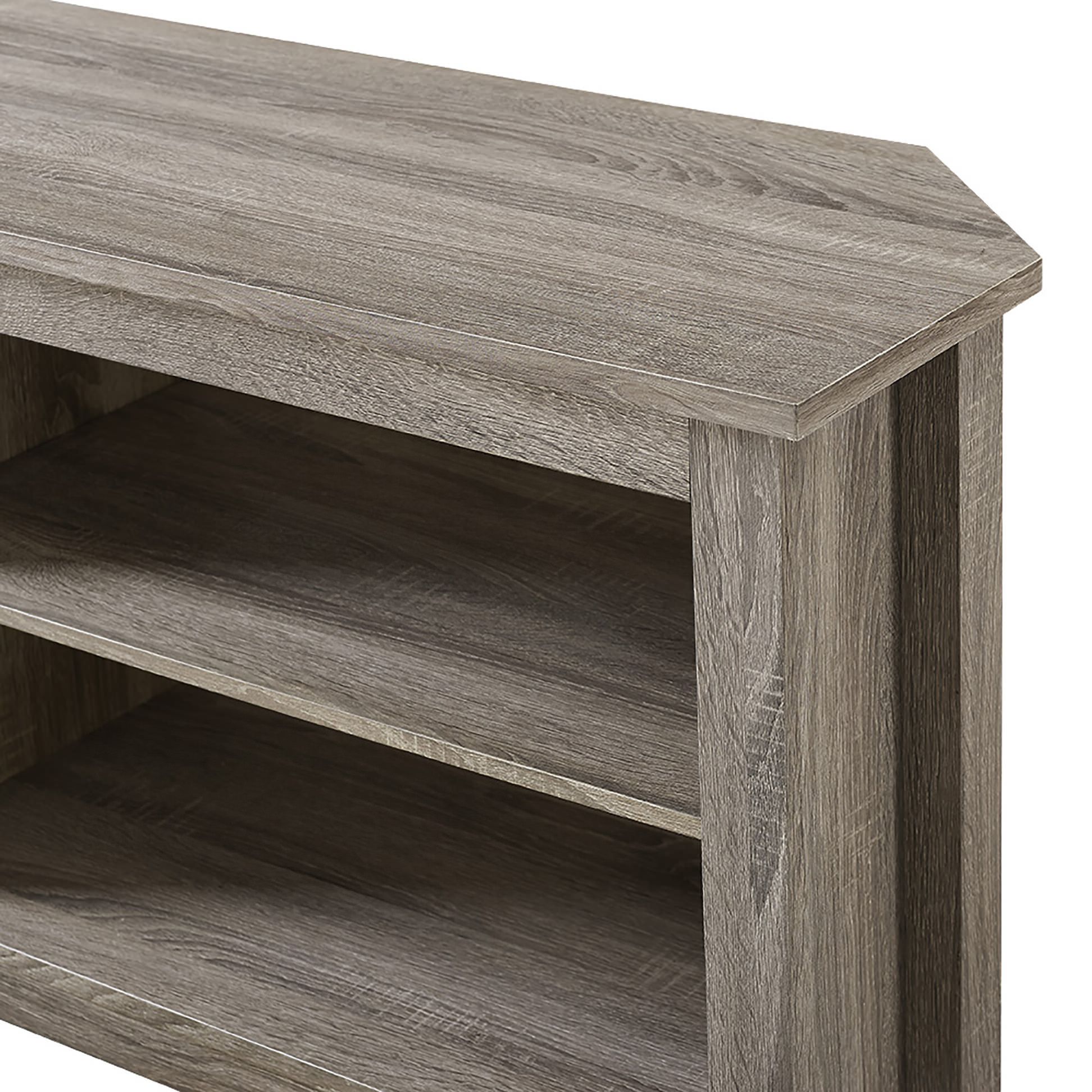 58 Inch Corner Tv Stand – Driftwoodwalker Edison Intended For Famous Corner Tv Tables Stands (Photo 18 of 20)