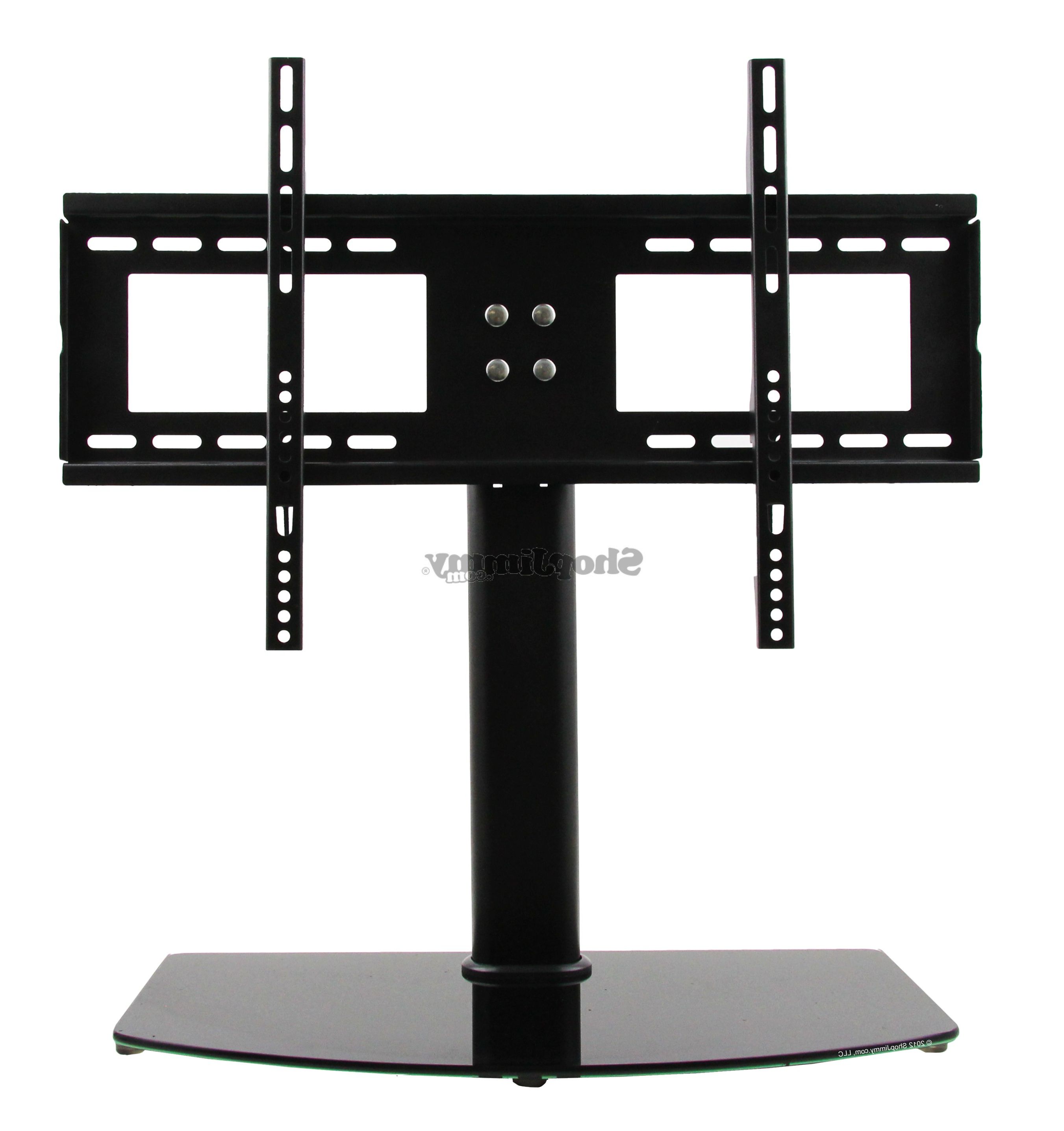 61 Inch Tv Stands With Regard To Well Known Universal Tv Stand/base + Wall Mount For 37" 55" Flat Screen Tvs (Photo 17 of 20)