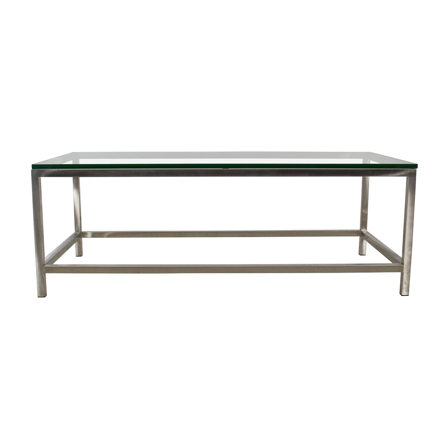 [%64% Off – Crate And Barrel Crate & Barrel Era Rectangular Glass Top In Widely Used Era Glass Console Tables|era Glass Console Tables In Well Liked 64% Off – Crate And Barrel Crate & Barrel Era Rectangular Glass Top|2017 Era Glass Console Tables For 64% Off – Crate And Barrel Crate & Barrel Era Rectangular Glass Top|most Recently Released 64% Off – Crate And Barrel Crate & Barrel Era Rectangular Glass Top Intended For Era Glass Console Tables%] (View 14 of 20)
