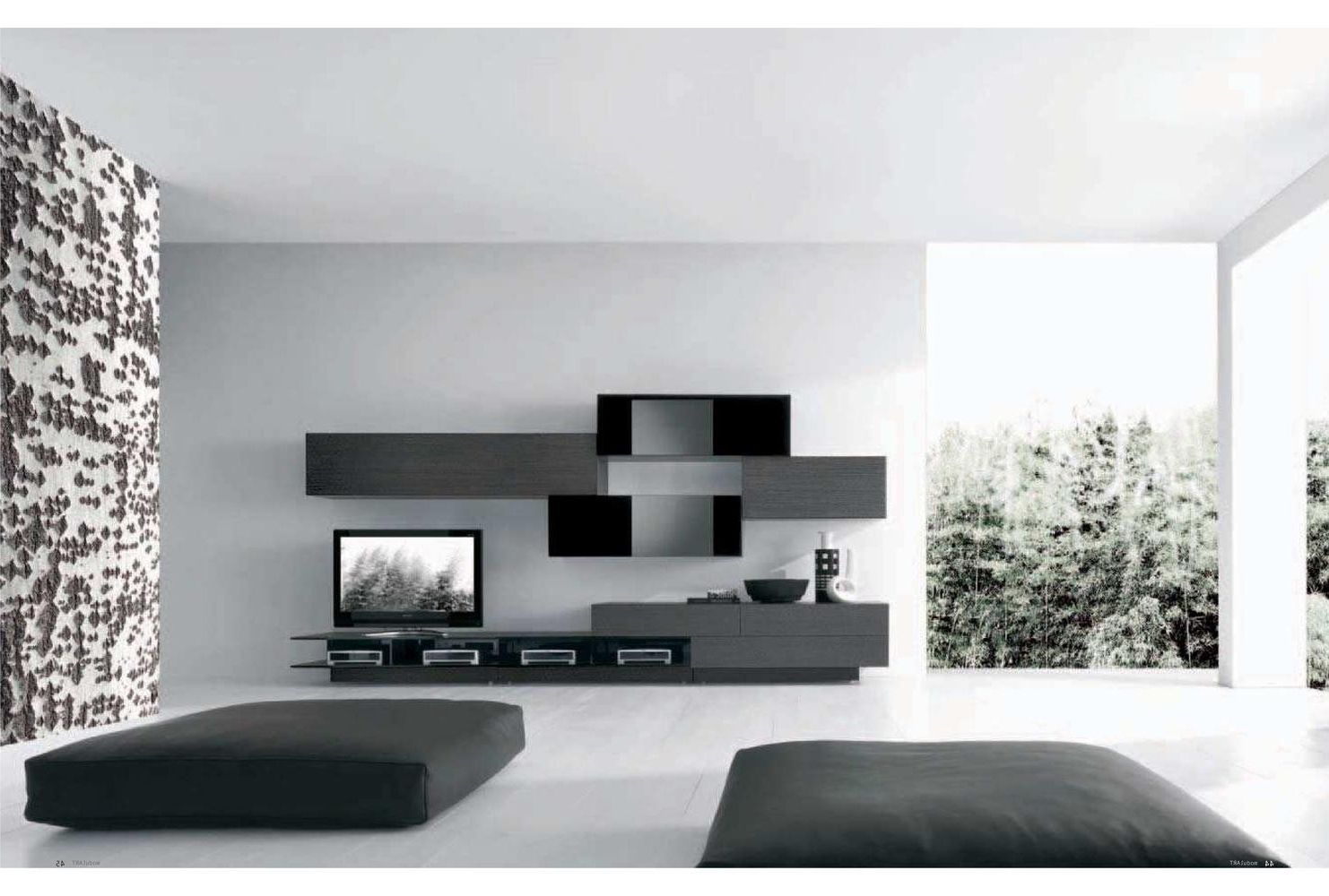 All Modern Tv Stands Pertaining To Most Recently Released Wall Units Excellent Modern Tv Wall Unit Tv Cabi Design For All (View 18 of 20)