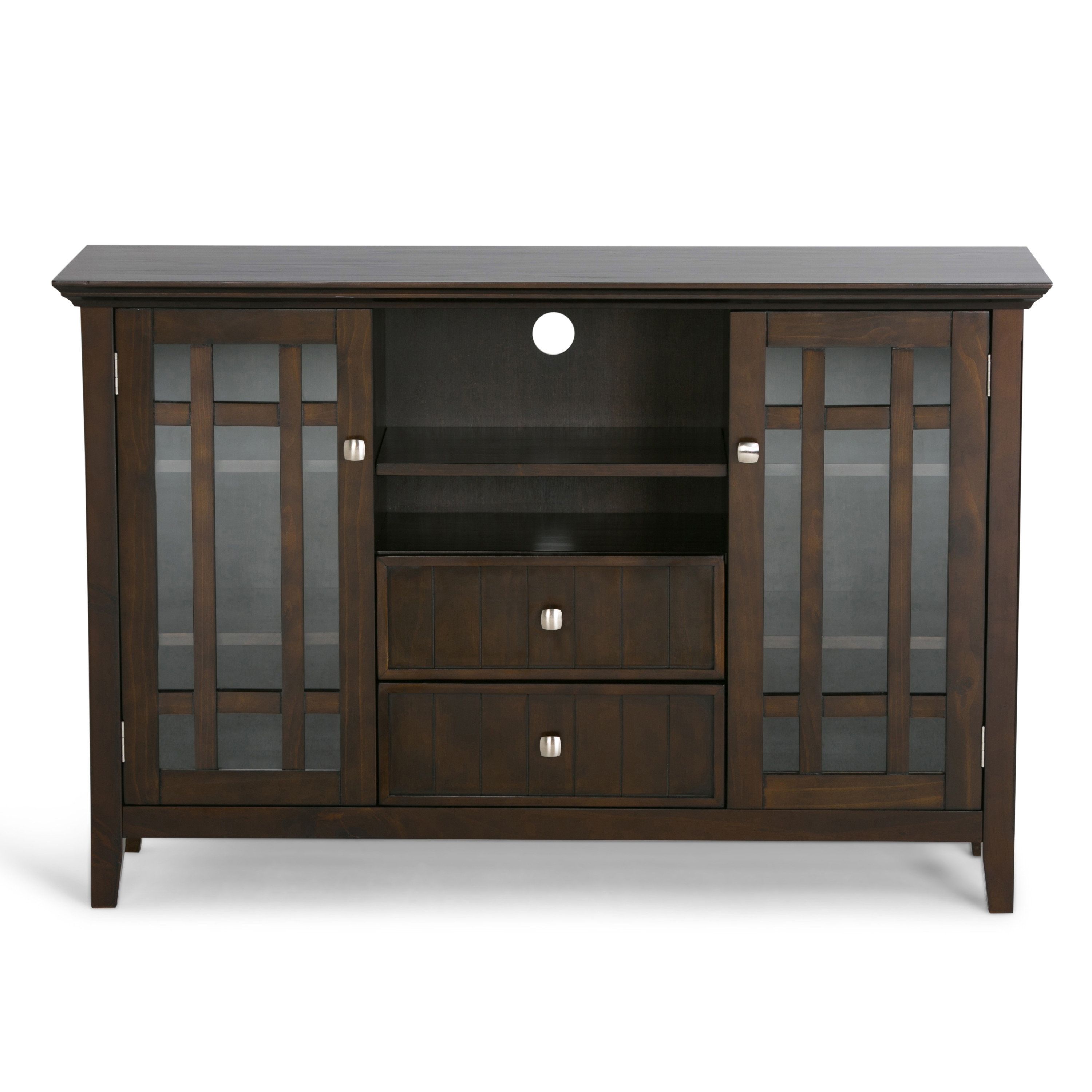 Bedford Tv Stands Within Most Up To Date Simpli Home Bedford Tv Stand For Tvs Up To 50" & Reviews (Photo 1 of 20)