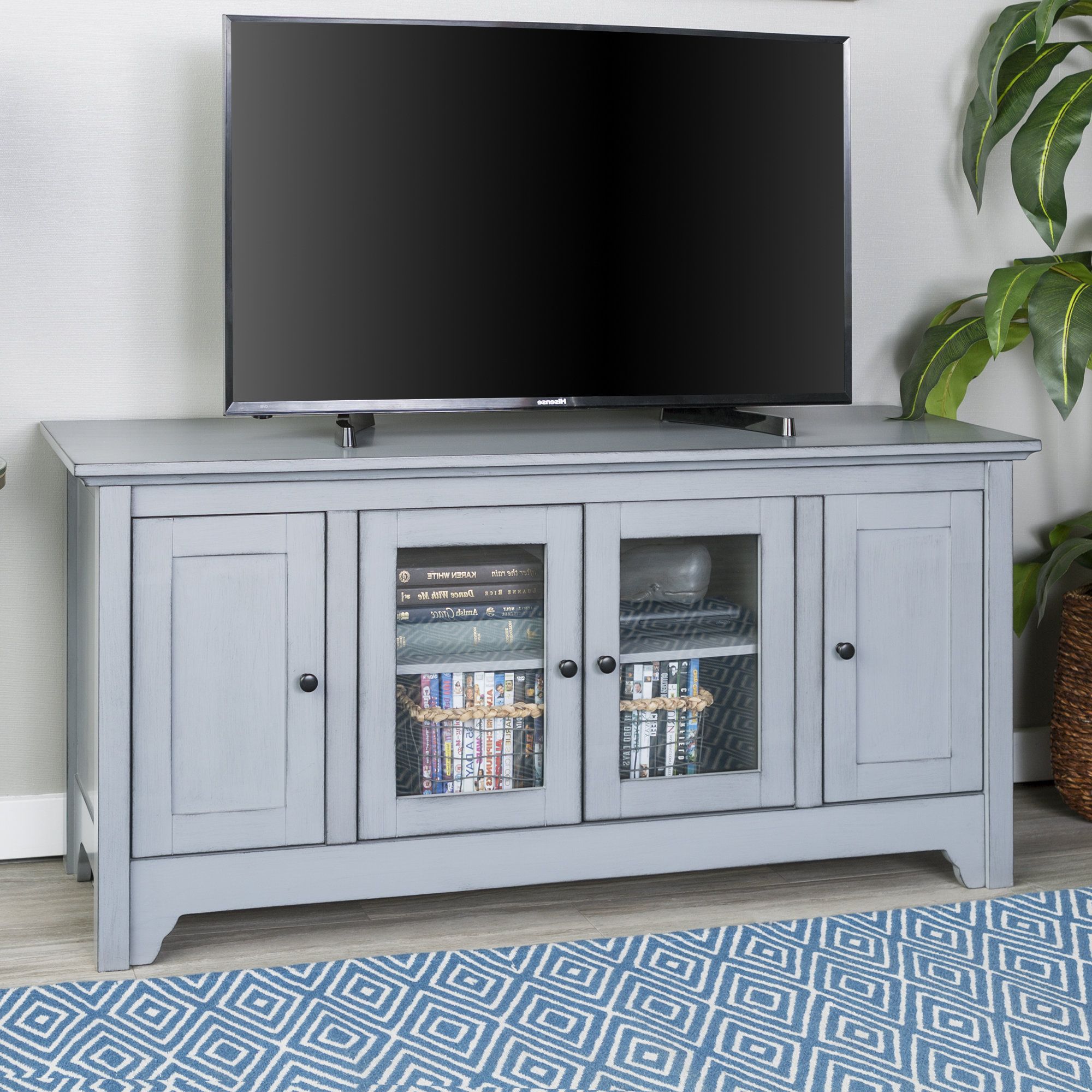 Birch Lane With Preferred Sinclair White 54 Inch Tv Stands (Photo 17 of 20)