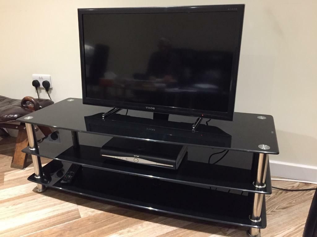 Brand New Large Black Tv Unit (View 14 of 20)
