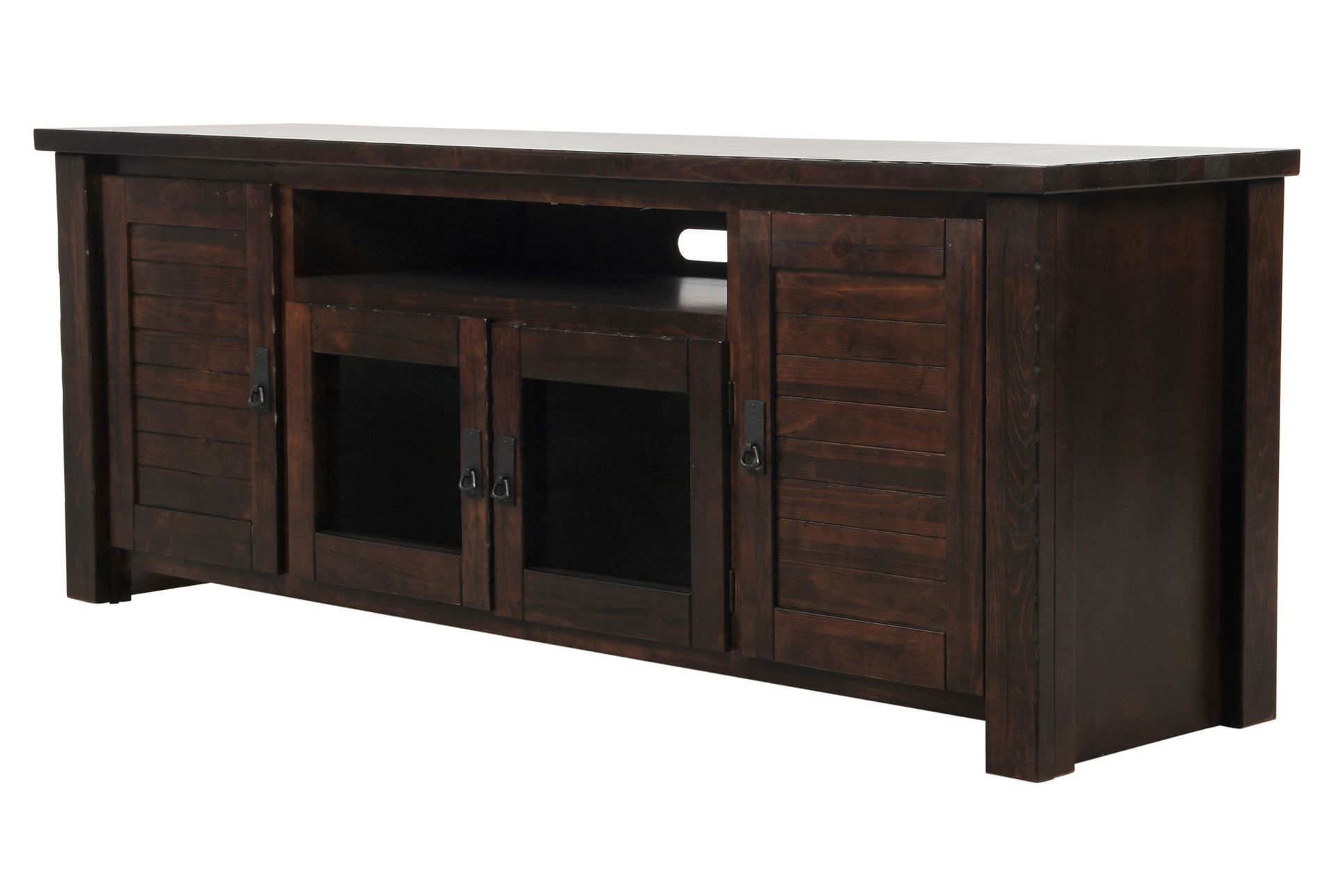 Canyon 74 Inch Tv Stands With Regard To Newest 74 Inch Tv Stand, Canyon, Brown (Photo 1 of 20)