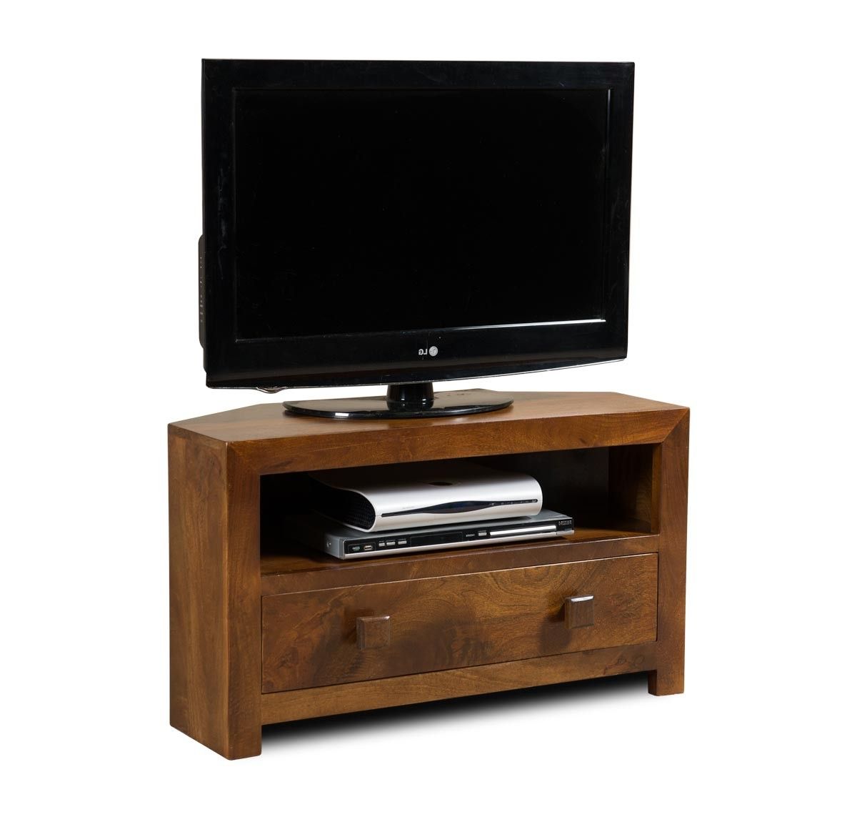 Featured Photo of 20 Best Collection of Small Corner Tv Stands