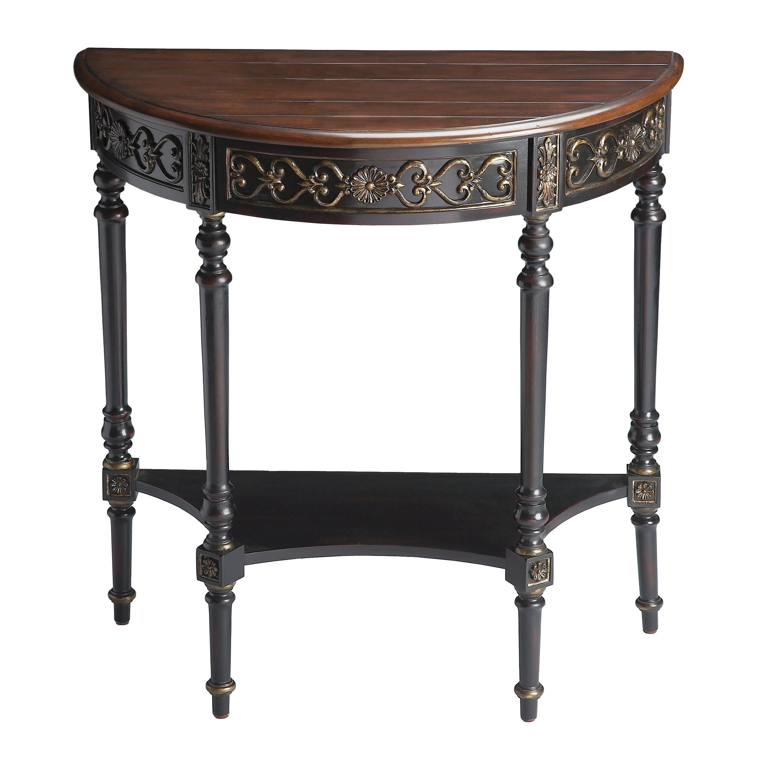 Clairemont Demilune Console Tables In Current Demilune Table Console Ideas — Oz Visuals Design (View 17 of 20)