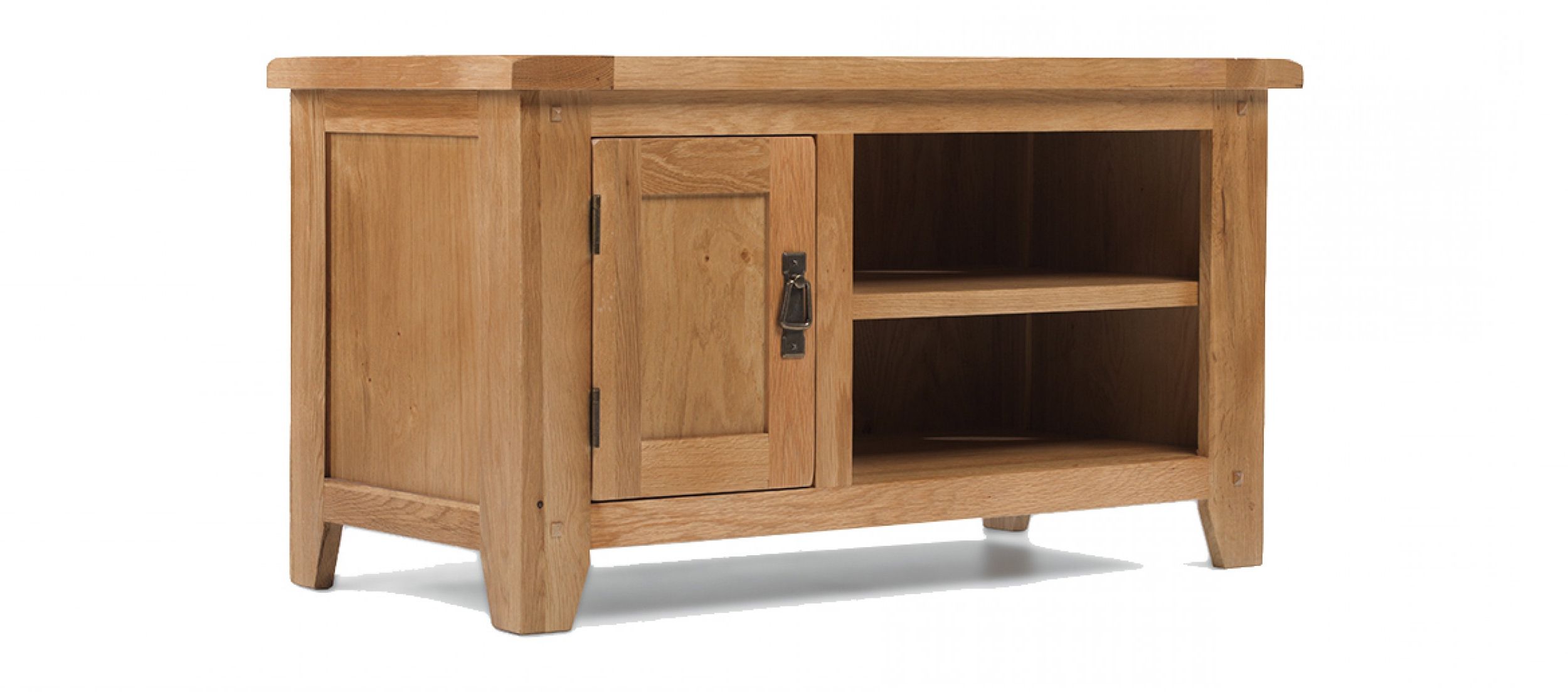 Contemporary Oak Tv Cabinets In Fashionable Rustic Oak Tv Unit (Photo 13 of 20)