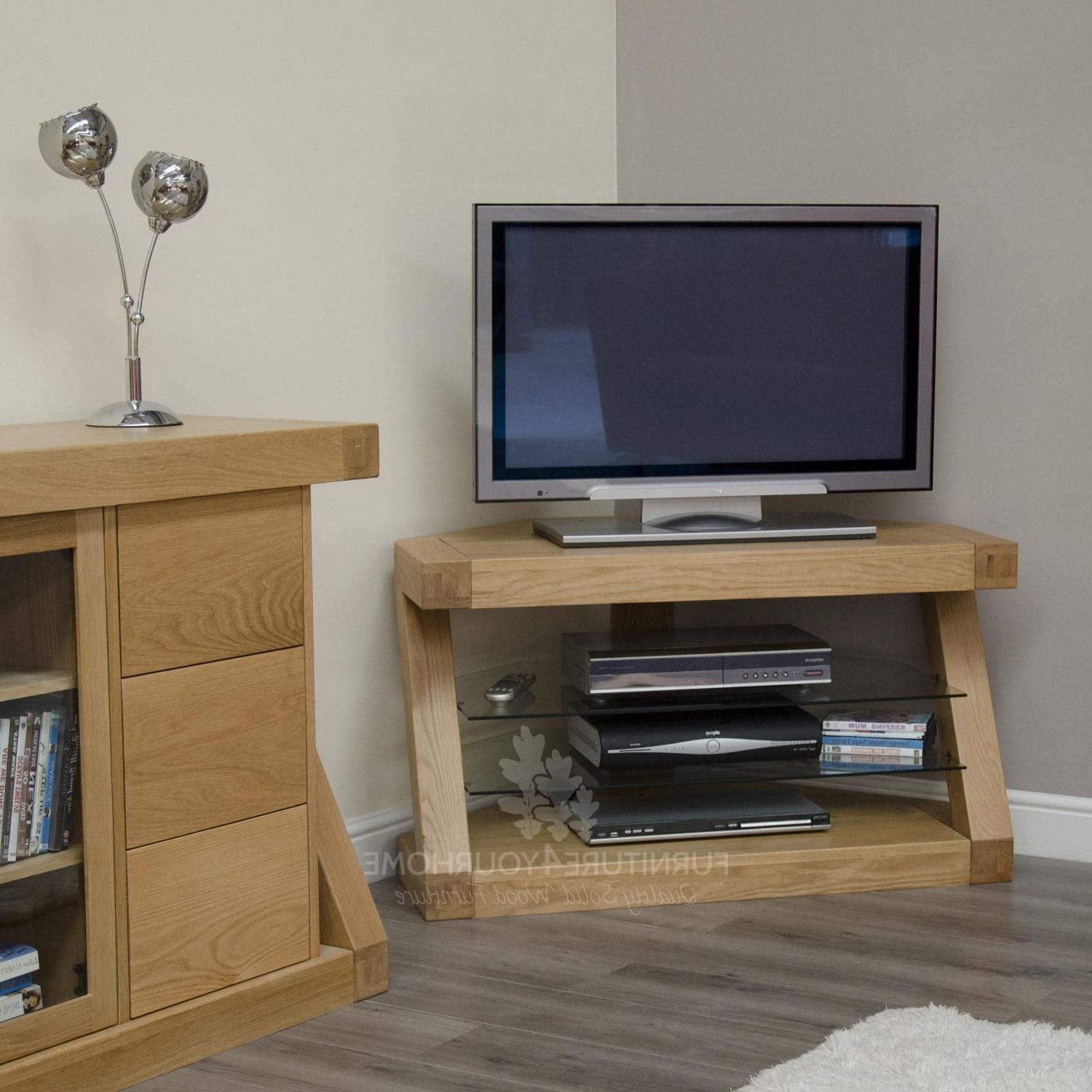 Corner Tv Unit In Favorite Solid Wood Corner Tv Cabinets (Photo 9 of 20)
