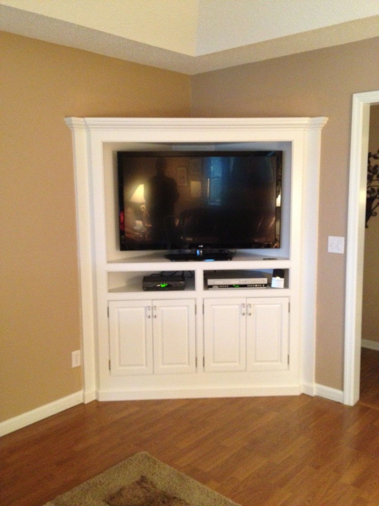 Featured Photo of  Best 20+ of Corner Tv Cabinets