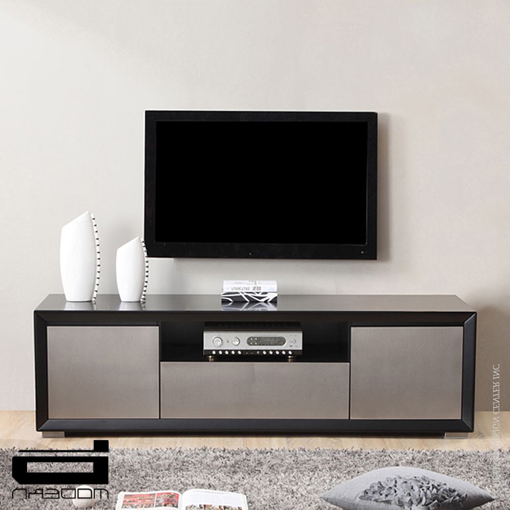 Current B Modern Tv Stands Within B Modern Esquire & Tv Stands, Black (View 10 of 20)