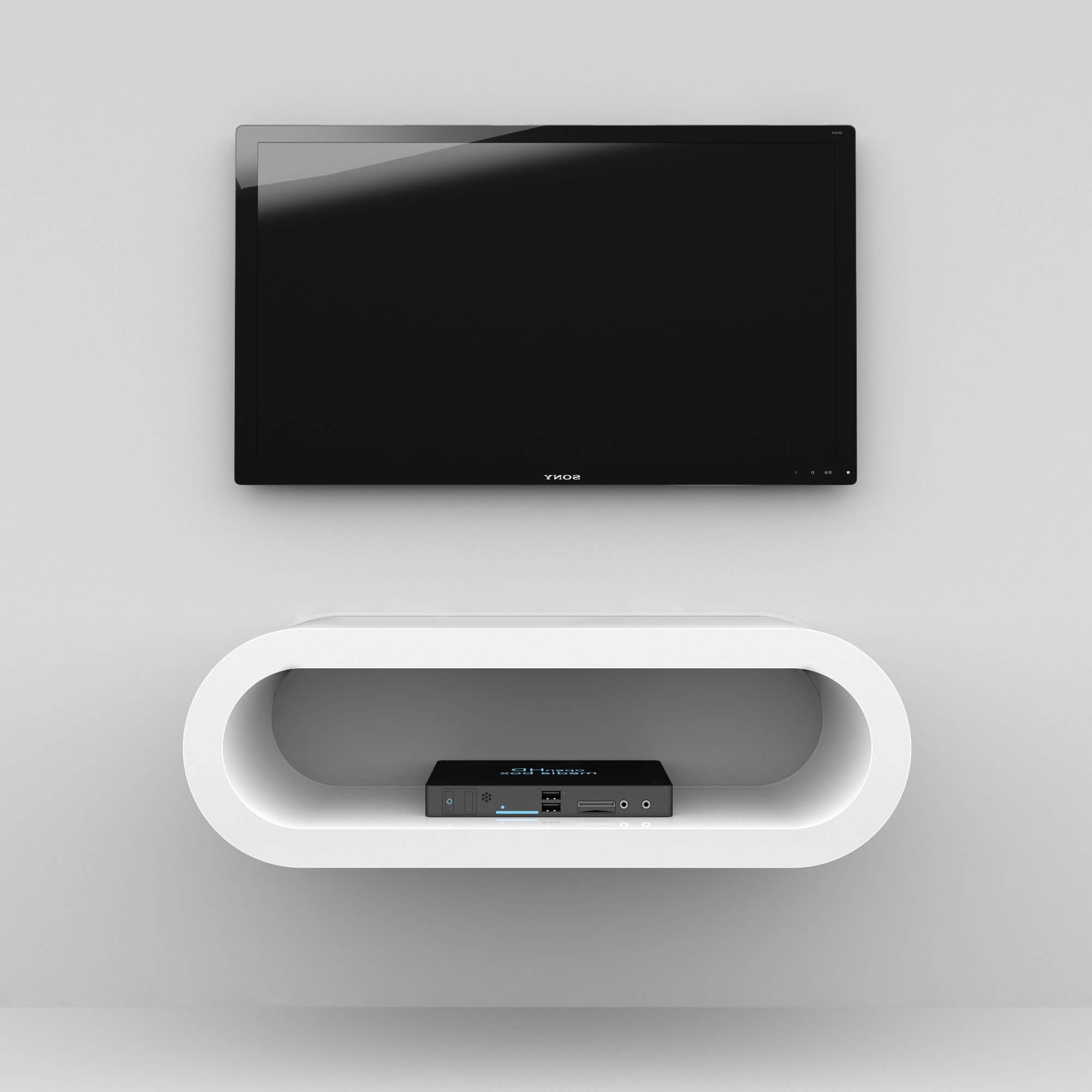 Custom Made Media Units – Zespoke Inside Favorite Oval White Tv Stands (View 5 of 20)