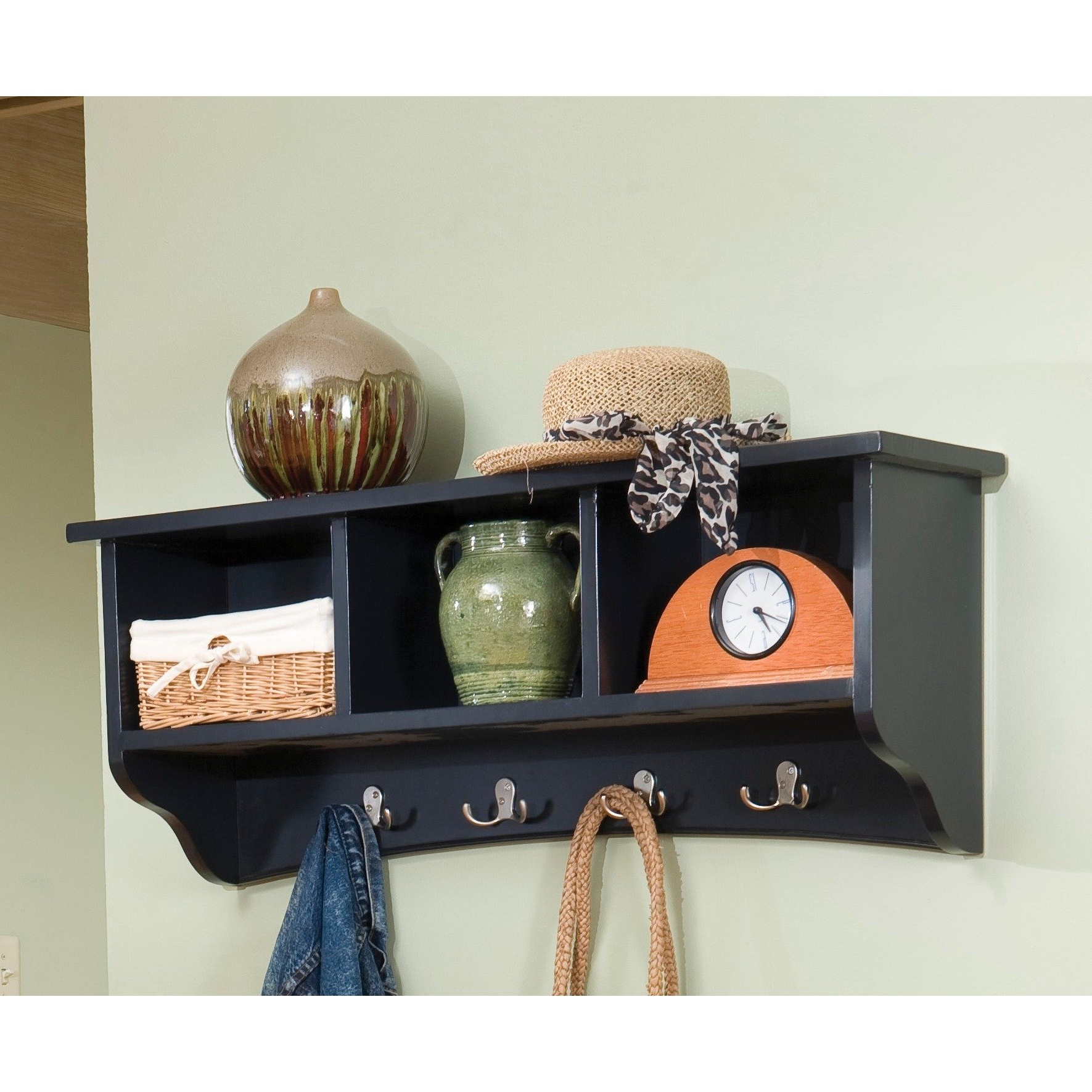 Daintree Tv Stands Pertaining To Recent Shop Copper Grove Daintree Storage Wall Coat Hook With Cubbies (Photo 20 of 20)