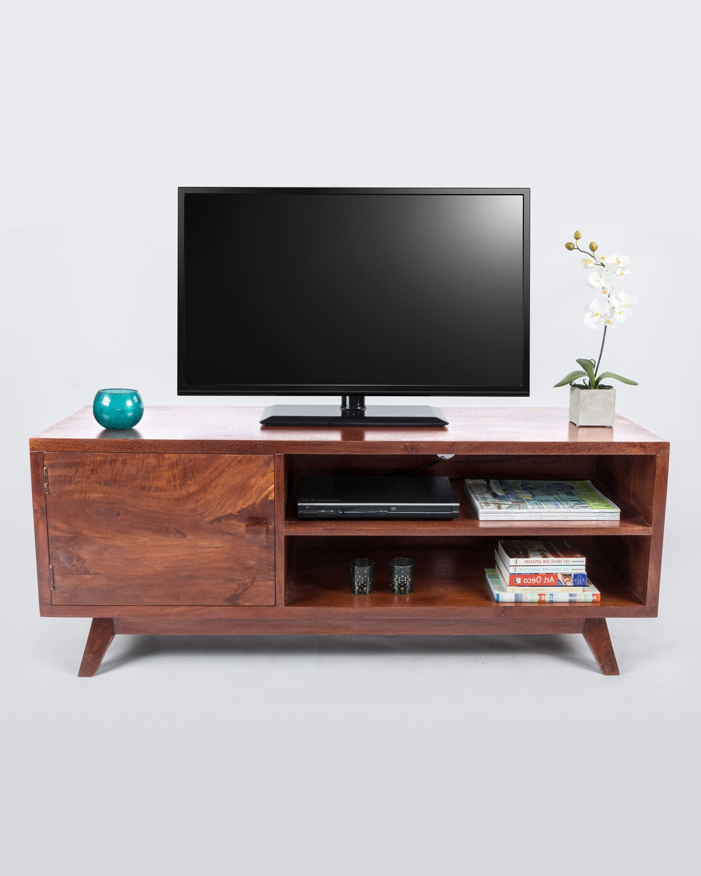 [%dark Wood Tv Stand With Shelf Retro Design 100% Solid Wood – Homescapes Throughout Most Recent Dark Wood Tv Stands|dark Wood Tv Stands For Famous Dark Wood Tv Stand With Shelf Retro Design 100% Solid Wood – Homescapes|recent Dark Wood Tv Stands With Dark Wood Tv Stand With Shelf Retro Design 100% Solid Wood – Homescapes|most Popular Dark Wood Tv Stand With Shelf Retro Design 100% Solid Wood – Homescapes Within Dark Wood Tv Stands%] (View 9 of 20)