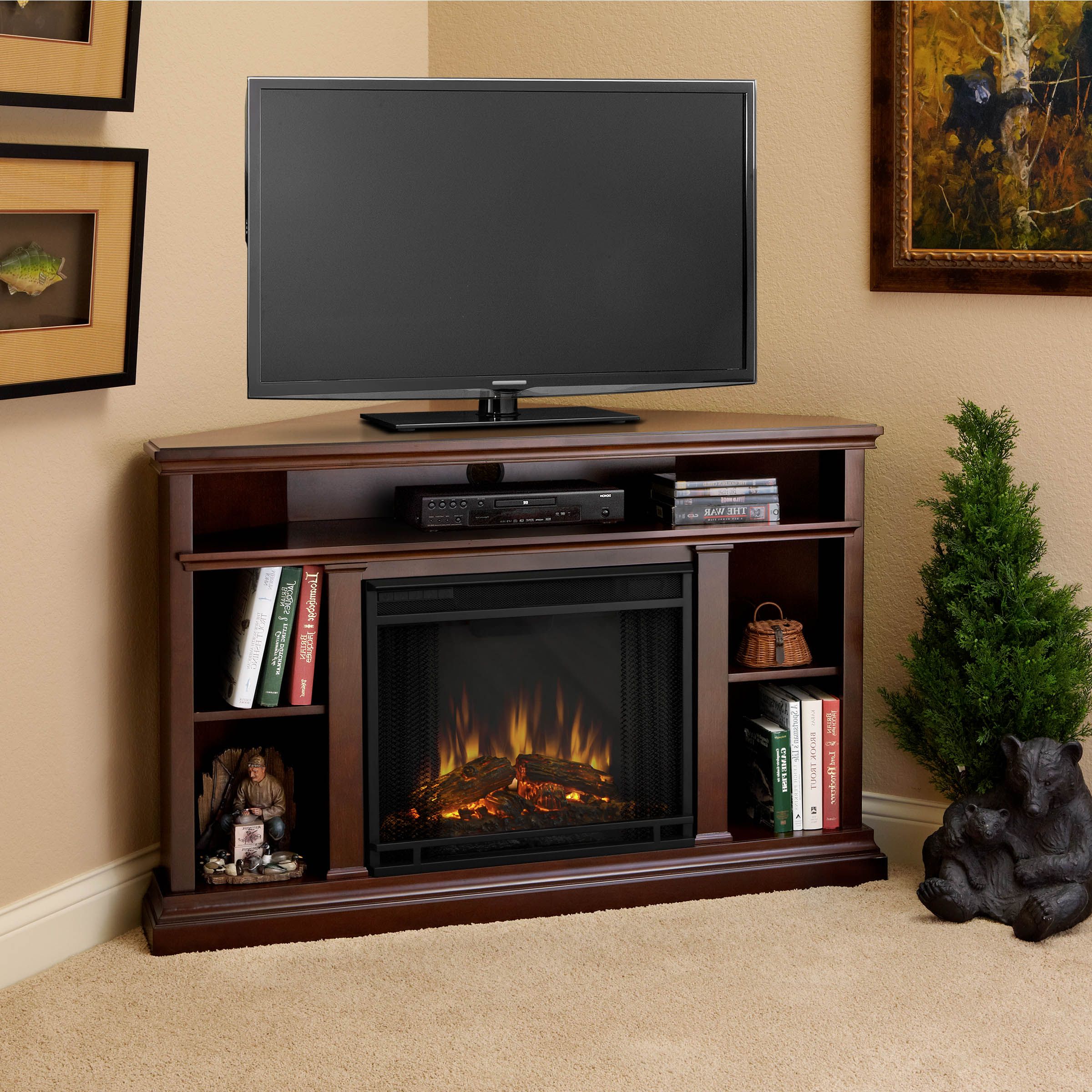 Dark Wooden Corner Tv Stands – Corner Designs With Regard To Most Current Dark Brown Corner Tv Stands (View 8 of 20)