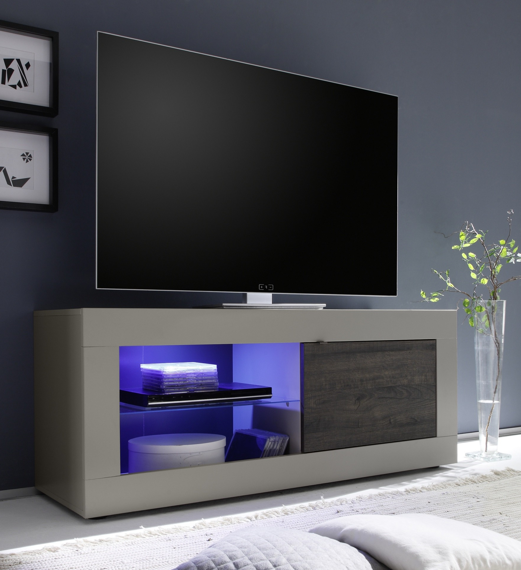 Dolcevita Matt Beige Tv Stand – Tv Stands (1239) – Sena Home Furniture Within Preferred Funky Tv Stands (Photo 1 of 20)