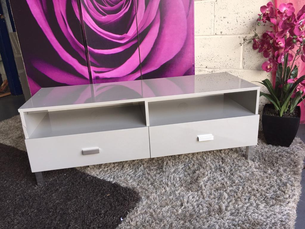 Echo Tv Unit In High Gloss Stunning Grey – Suitable For Televisions Throughout Most Current Echo Tv Units (Photo 1 of 20)