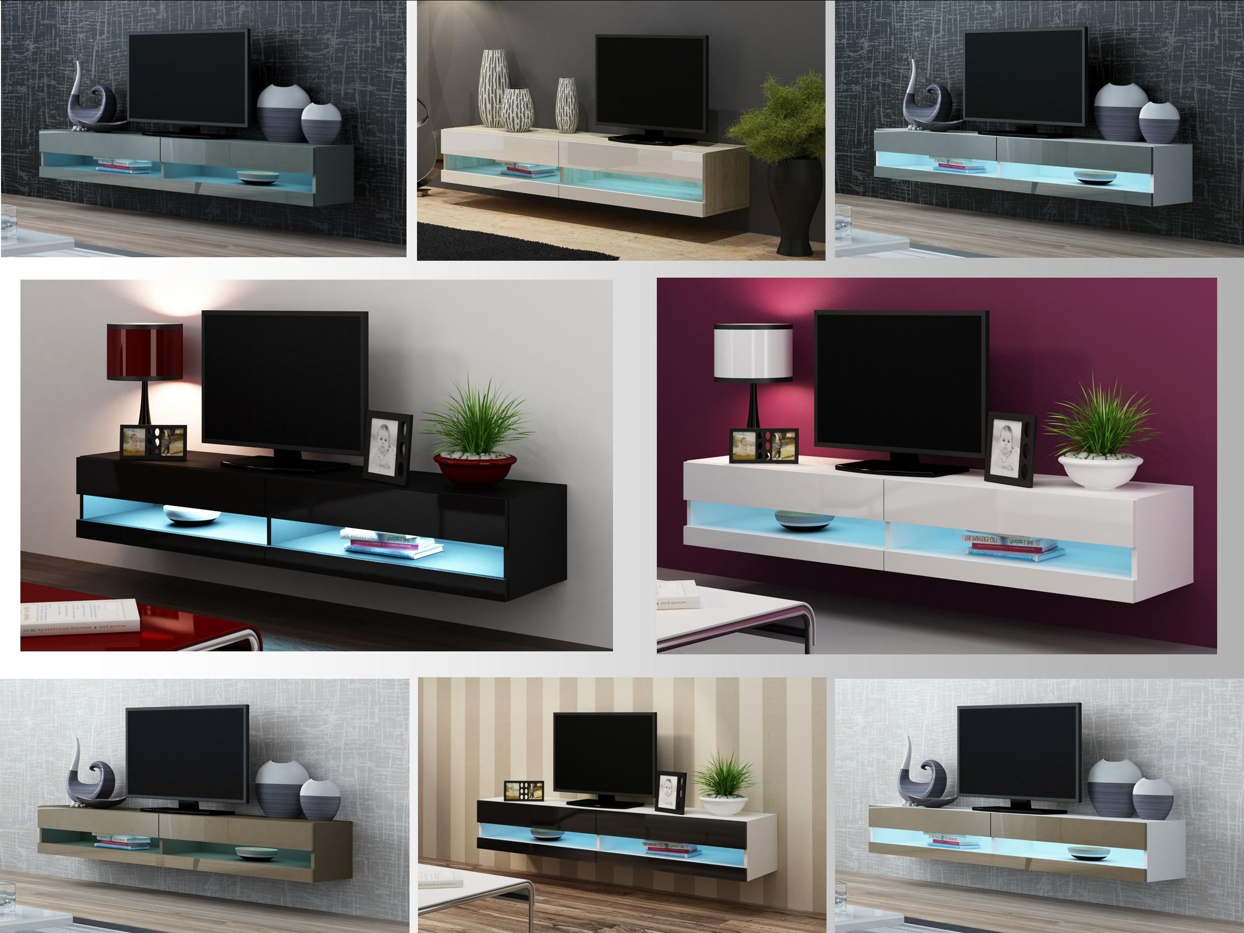 Featured Photo of 2024 Latest Led Tv Cabinets