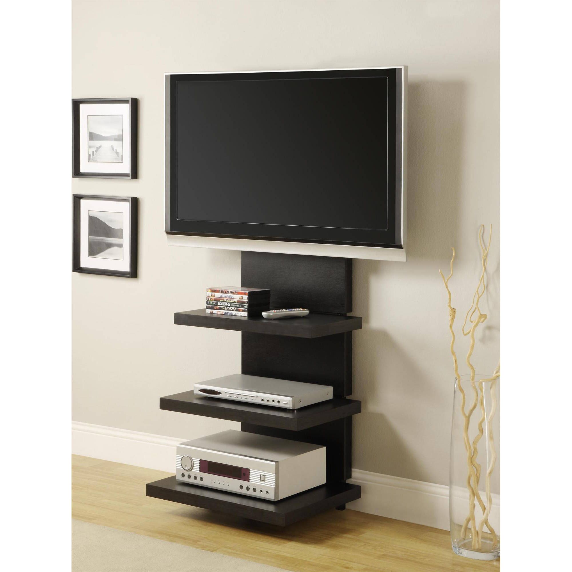 Famous Ameriwood Home Elevation Altramount Tv Stand For Tvs Up To 60" Wide Intended For Bedroom Tv Shelves (Photo 7 of 20)