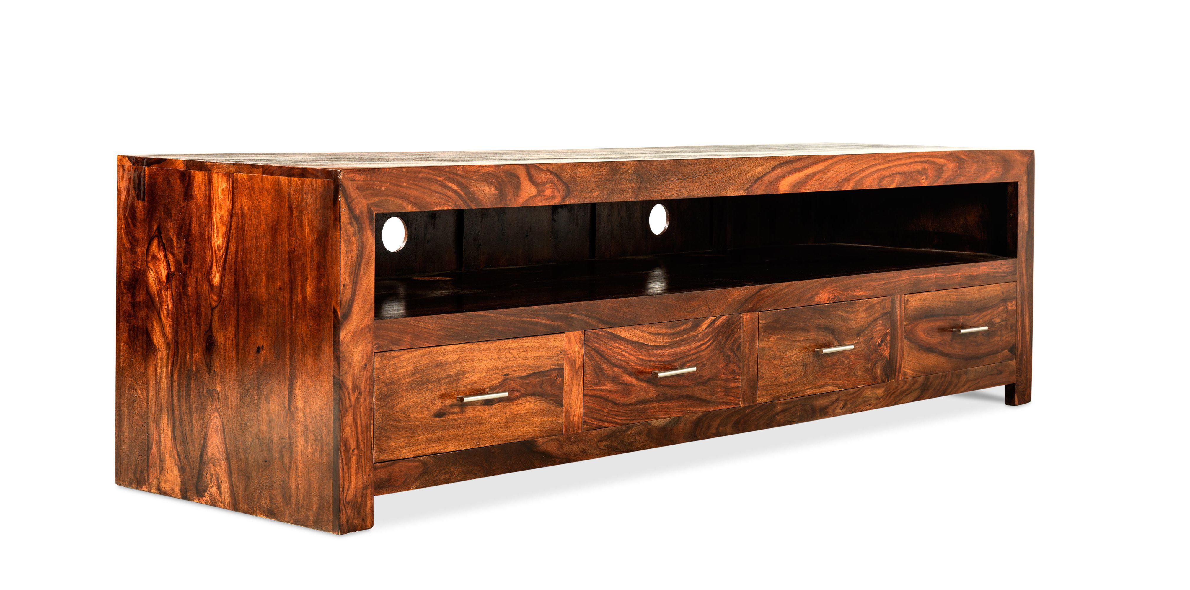 Fashionable Sheesham Tv Stands Throughout Sheesham Tv Stands & Entertainment Units You'll Love (View 17 of 20)