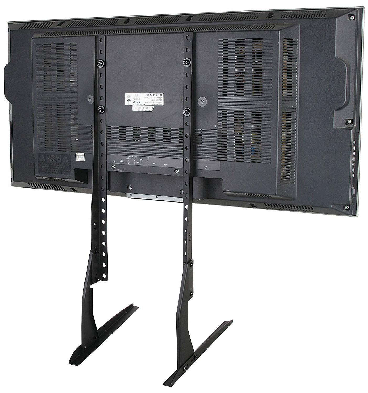 Fashionable Tv Stands For Tube Tvs Within Allcam Universal Desk Stand // Monitor Tv Riser Desk Pedestal Tv (View 20 of 20)