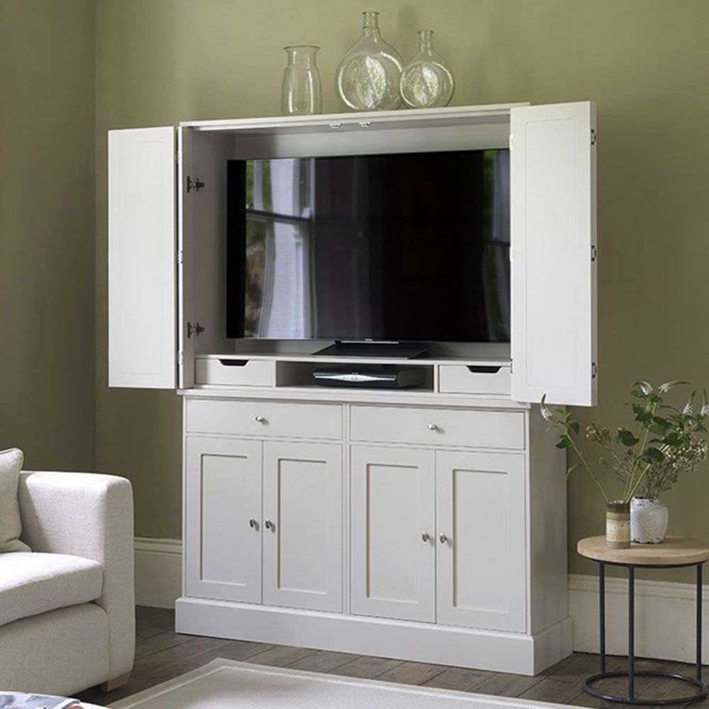 Fashionable Ways To Disguise Your Tv – Hide A Tv Cabinet – Tv Wall Mount Within Stylish Tv Cabinets (View 18 of 20)