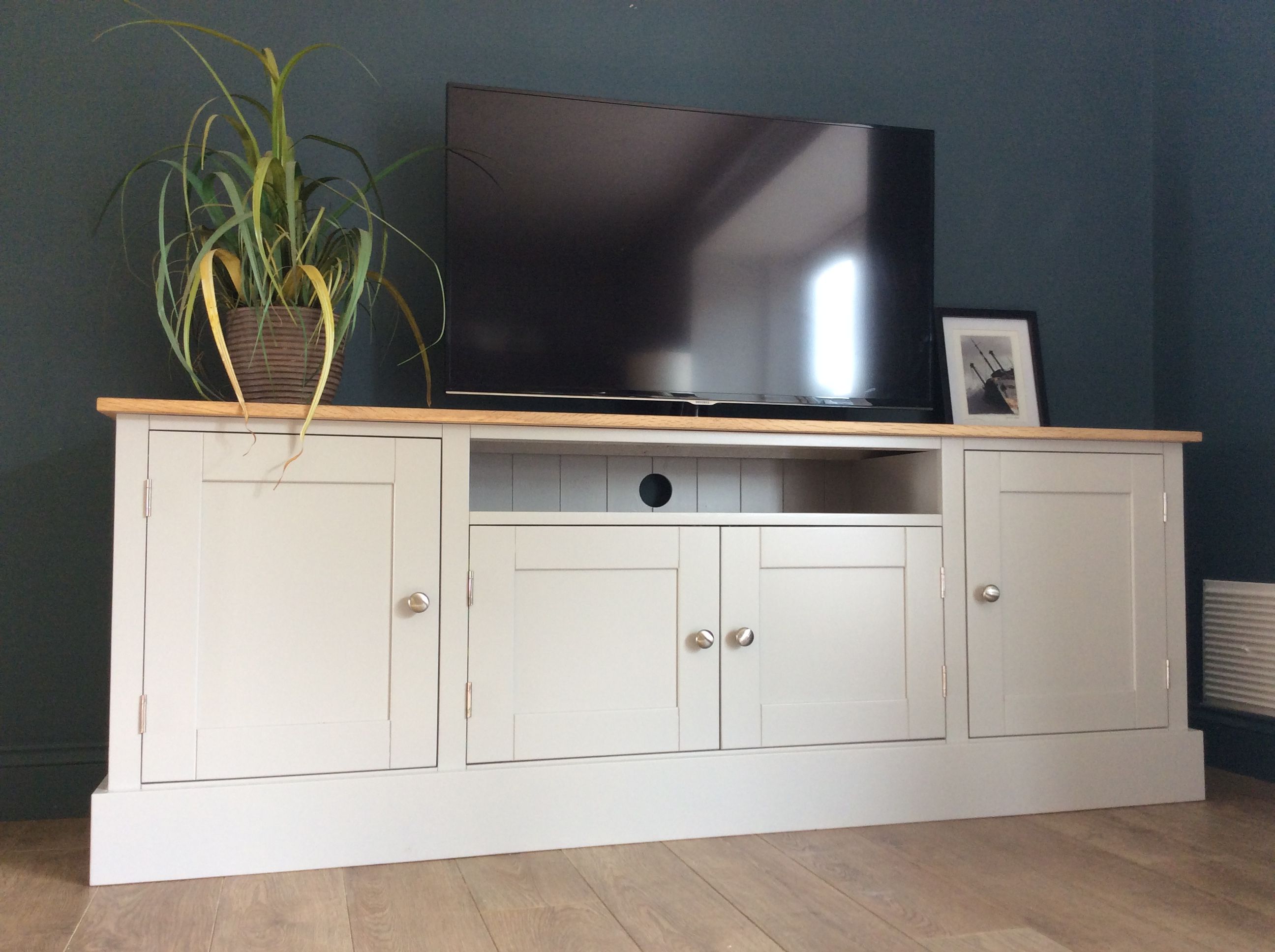Favorite 6ft Solid Pine & Oak Tv Cabinet – Nest At Number 20 Regarding Solid Pine Tv Cabinets (Photo 2 of 20)