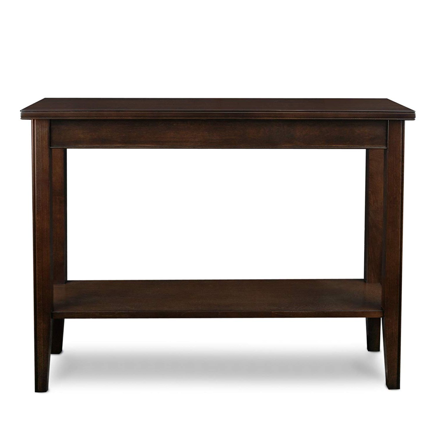 Favorite Amazon: Leick Laurent Hall Console Table: Kitchen & Dining Inside Layered Wood Small Square Console Tables (Photo 10 of 20)