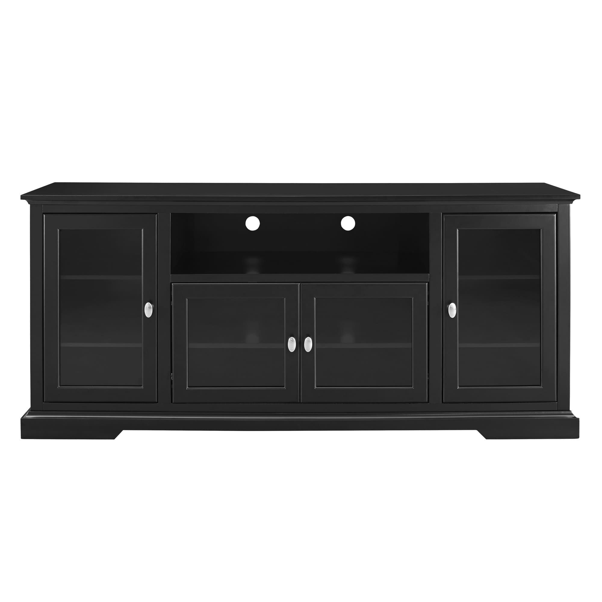 Favorite Shop Copper Grove Beaverhead 70 Inch Black Wood Highboy Tv Stand Throughout Dresser And Tv Stands Combination (View 16 of 20)
