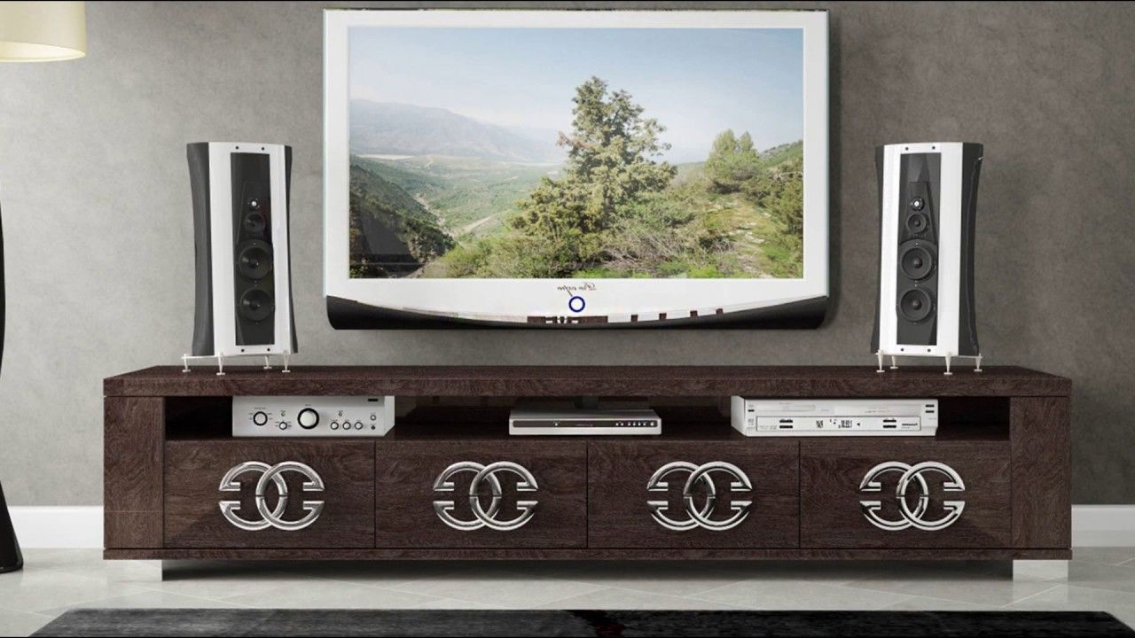 Favorite Stylish Tv Stand Designs For Contemporary Bedroom – Youtube Regarding Stylish Tv Cabinets (Photo 1 of 20)