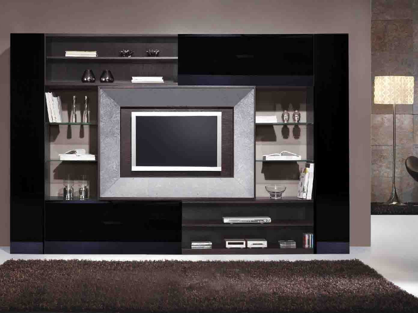 Favorite The Outrageous Free Modern Wall Unit Designs For Living Room Photos For Modern Lcd Tv Cases (Photo 5 of 20)