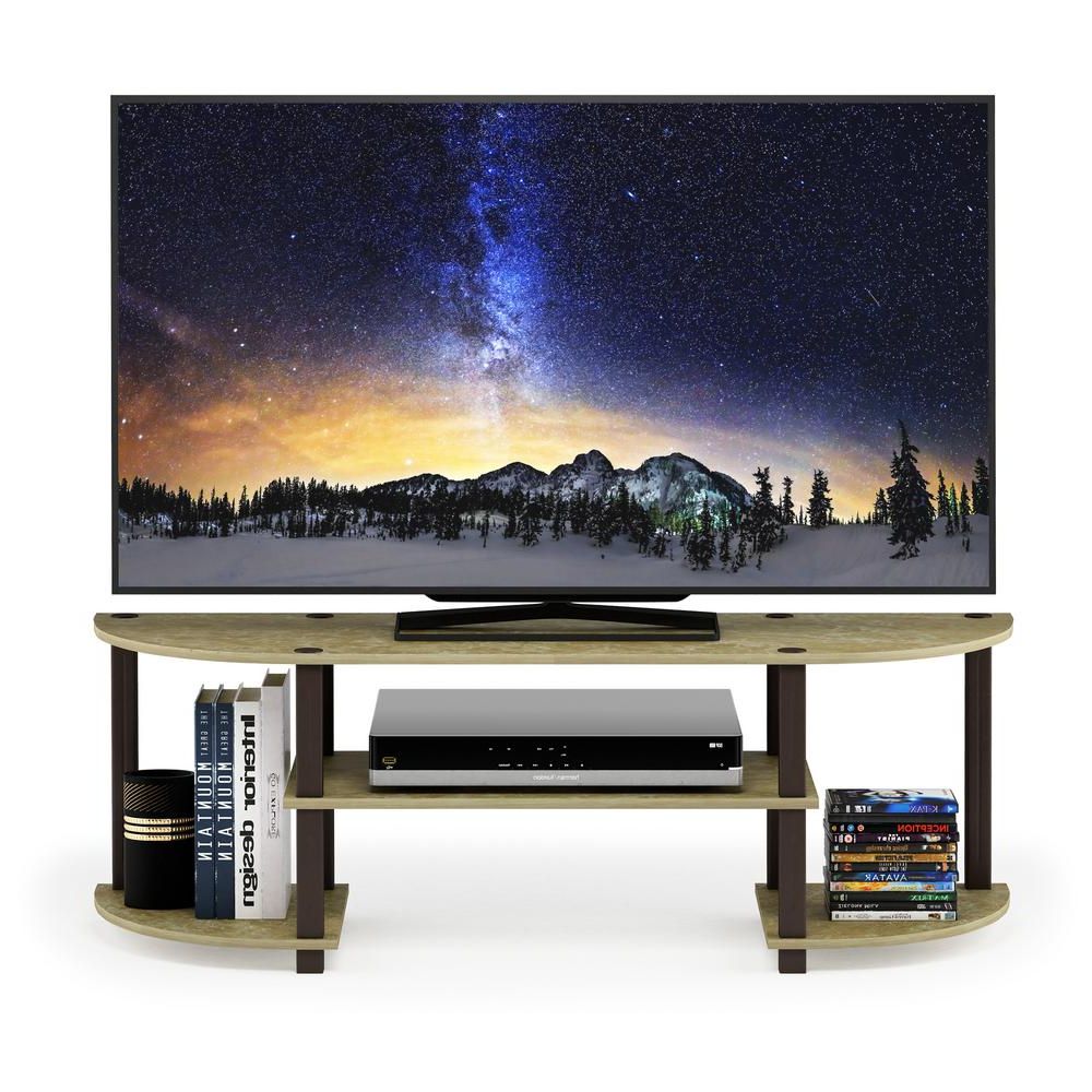 Favorite Tv Stands For Tube Tvs Regarding Corner Unit – Tv Stands – Living Room Furniture – The Home Depot (View 19 of 20)