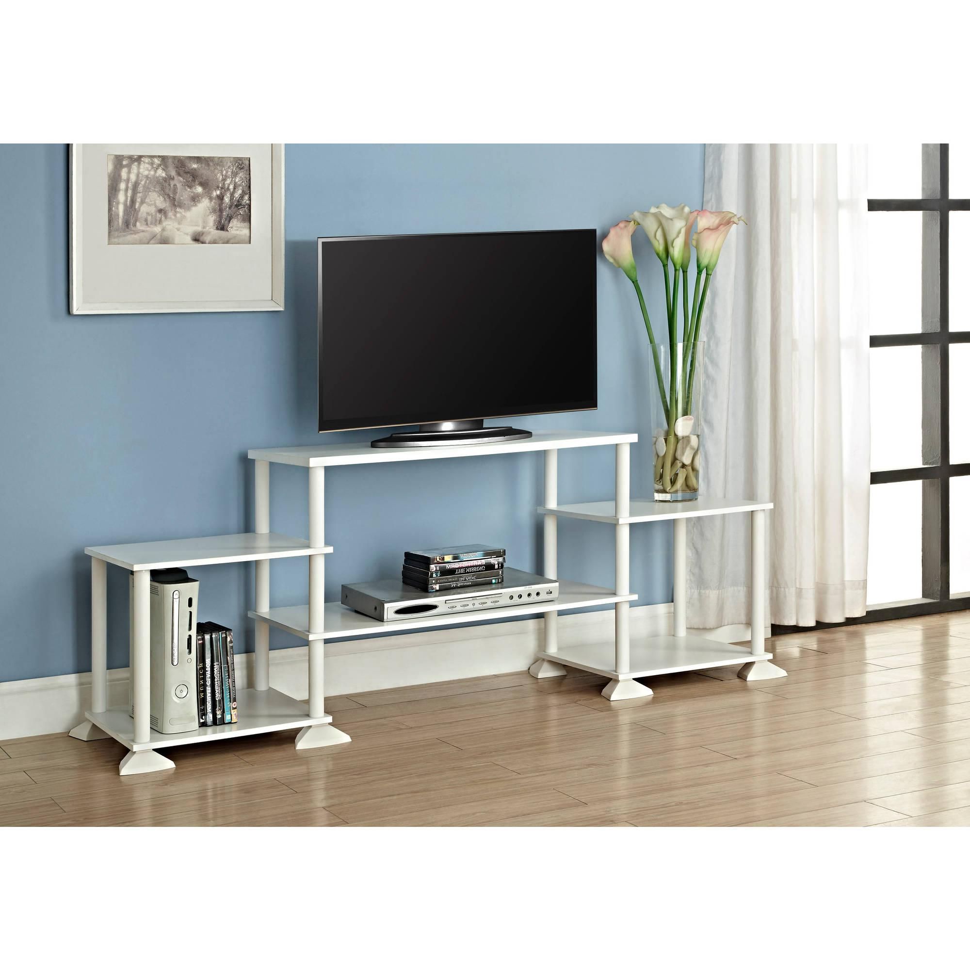 Flat Screen Tv Stands Corner Units Pertaining To Most Recently Released 55 Inch Tv Stand Corner For 65 Flat Screen 60 Costco Cottage 70 Wide (Photo 16 of 20)