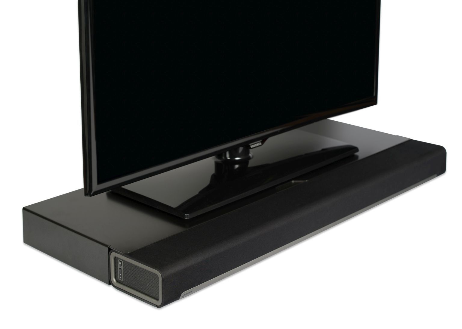 Flexson Playbar Tv Stand – Black With Regard To Most Up To Date Sonos Tv Stands (View 6 of 20)