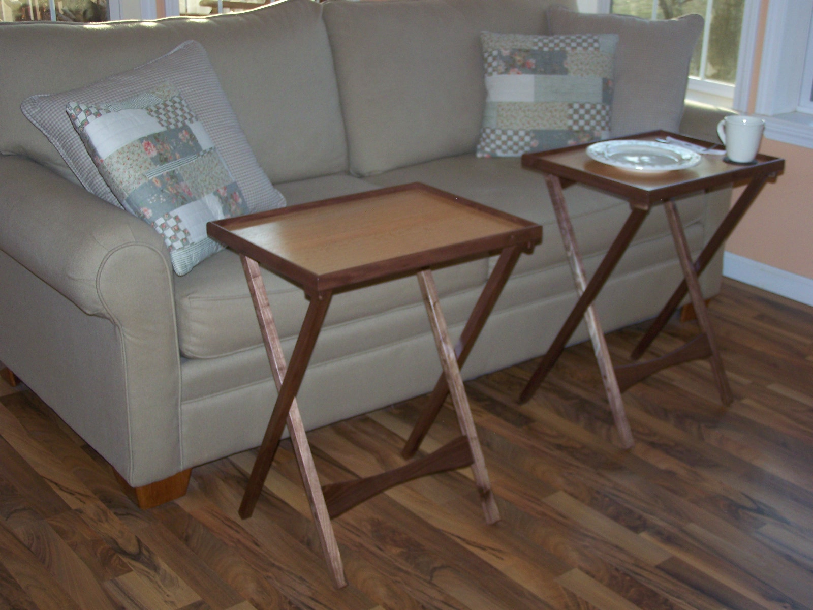 Folding Wooden Tv Tray Tables Throughout Widely Used Tv Table Trays Ikea — Bmpath Furniture (View 20 of 20)