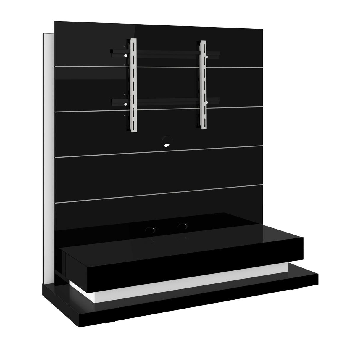 Freestanding Tv Stands Inside Latest Free Standing Lcd Tv Mount With Contemporary Freestanding Units Plus (View 7 of 20)