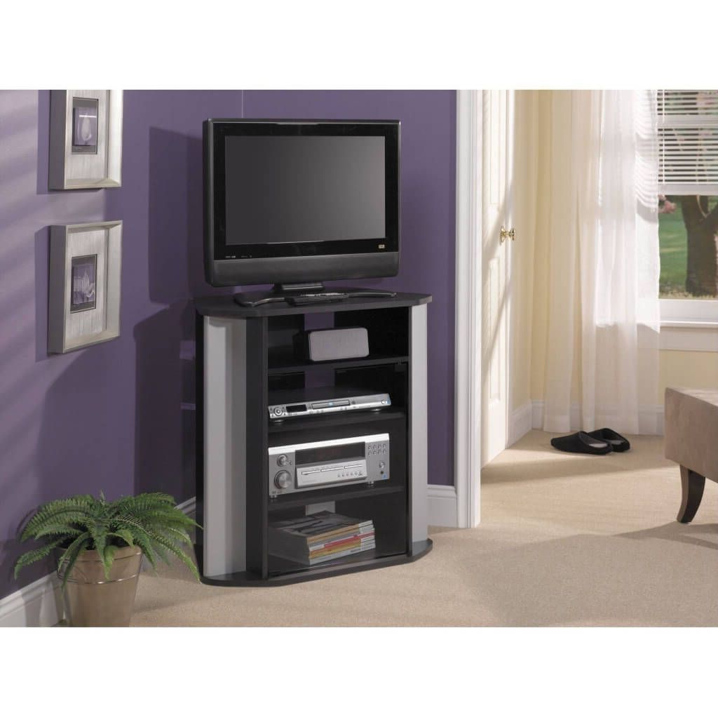 Furniture: Purple Wall With Tall Tv Stand And White Shade Slipper Pertaining To Famous Tall Narrow Tv Stands (View 15 of 20)