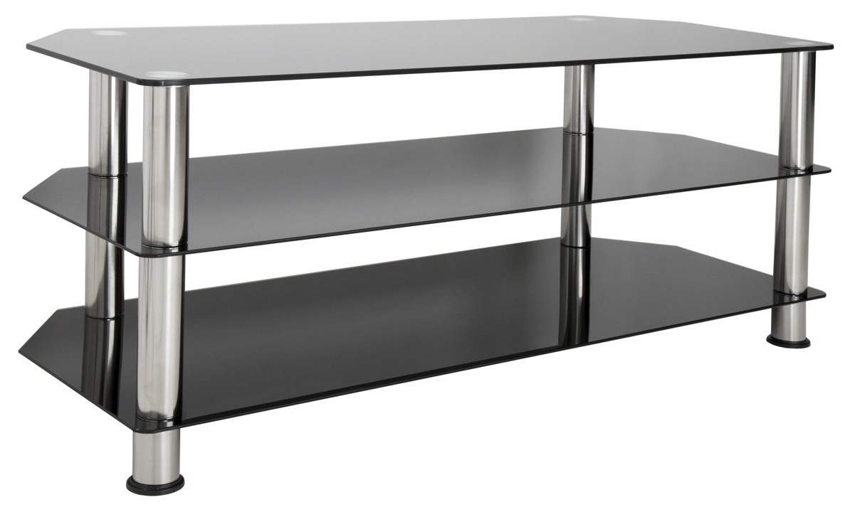 Glass Tv Cabinets In Most Recently Released Avf Sdc1140 Tv Stands (Photo 2 of 20)