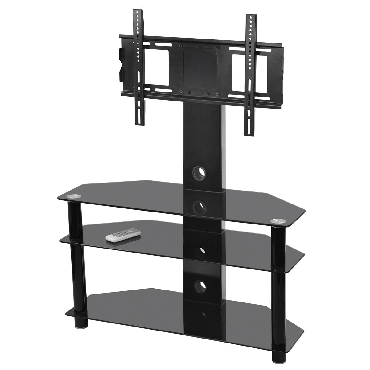 Featured Photo of 2024 Popular Glass Tv Stands