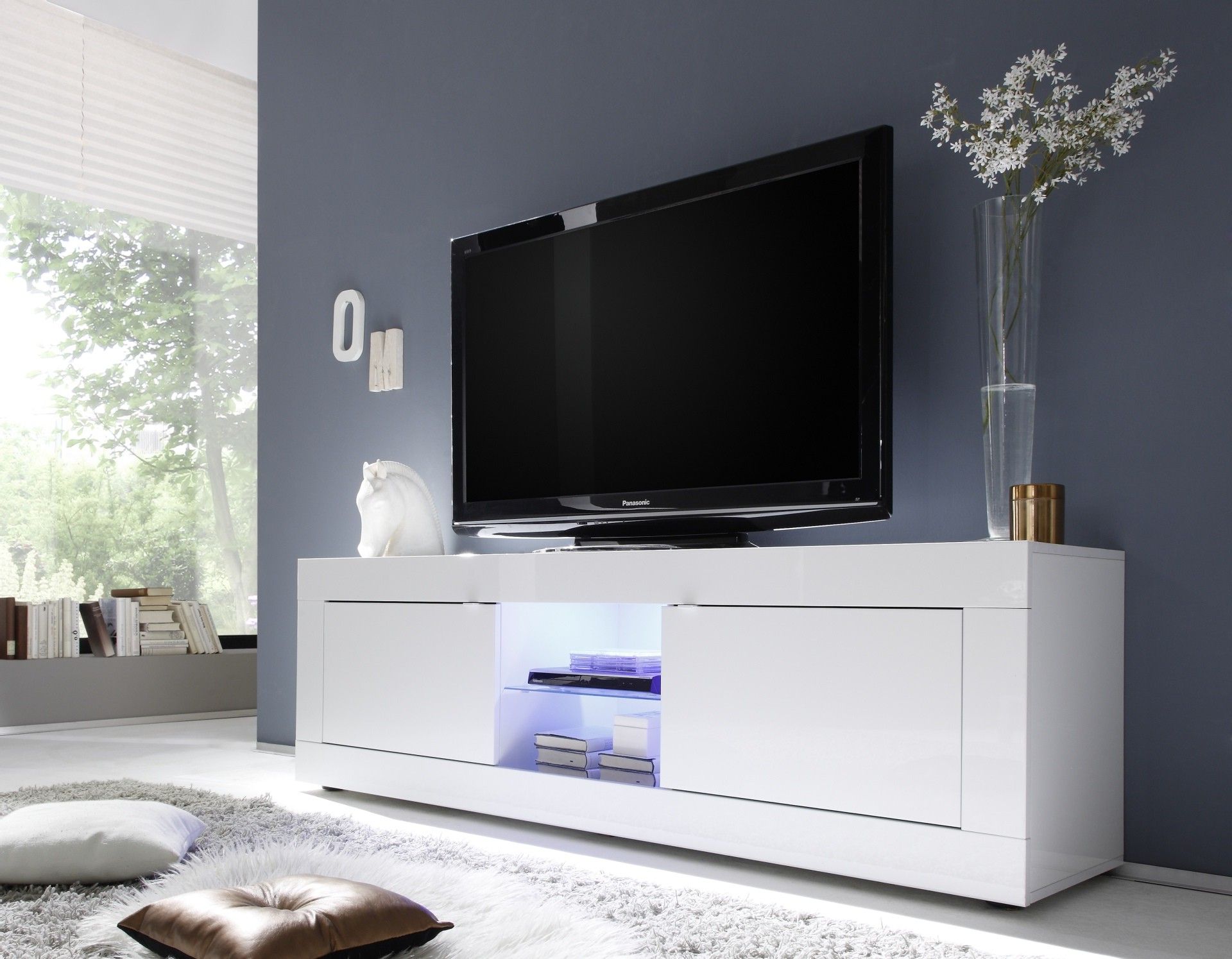 Gloss Tv Stands Within Newest Dolcevita Ii Gloss Tv Stand – Tv Stands (1236) – Sena Home Furniture (View 3 of 20)