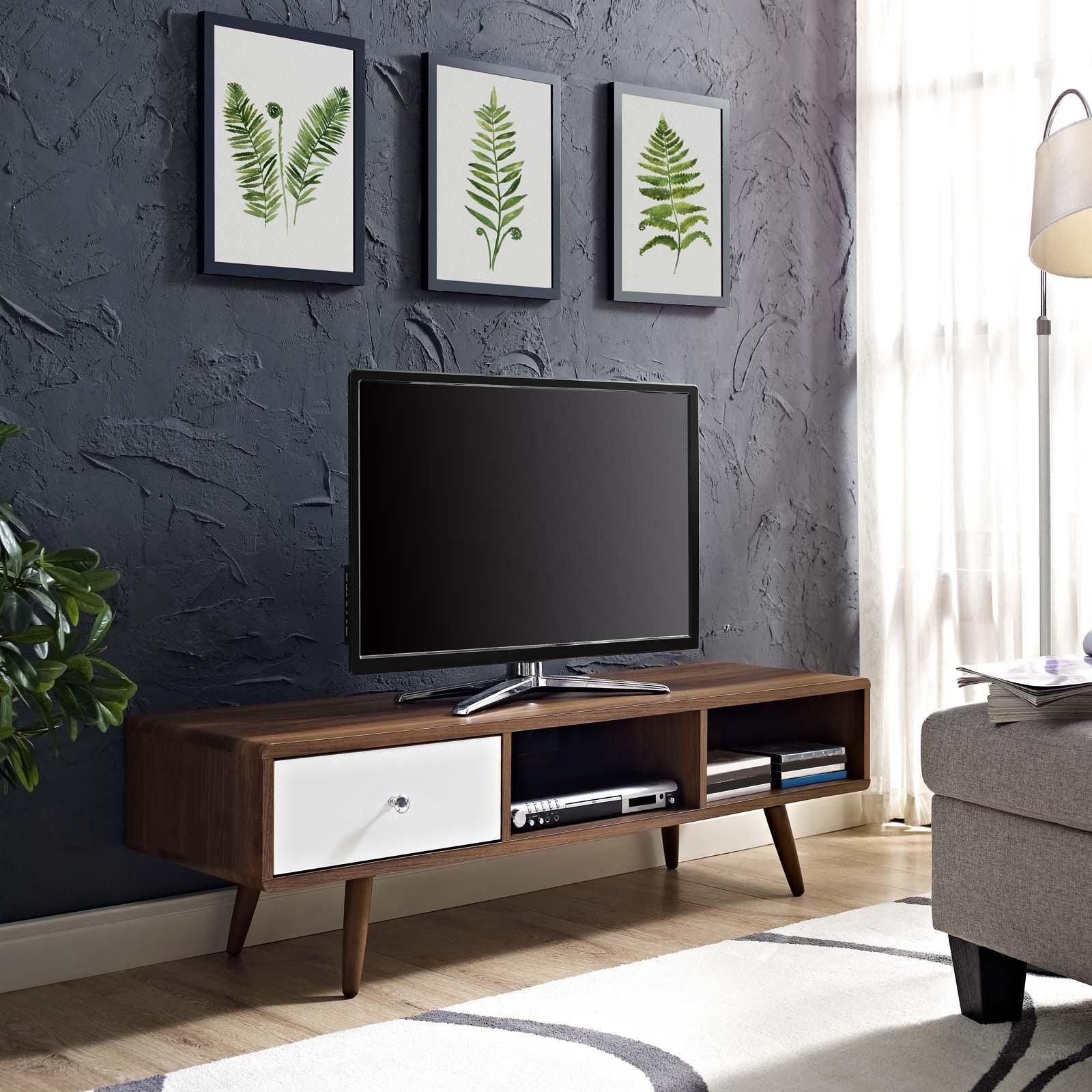 Iconic Tv Stands Throughout 2017 Harness The Iconic Energy Of Mid Century Modern Style With The (View 12 of 20)