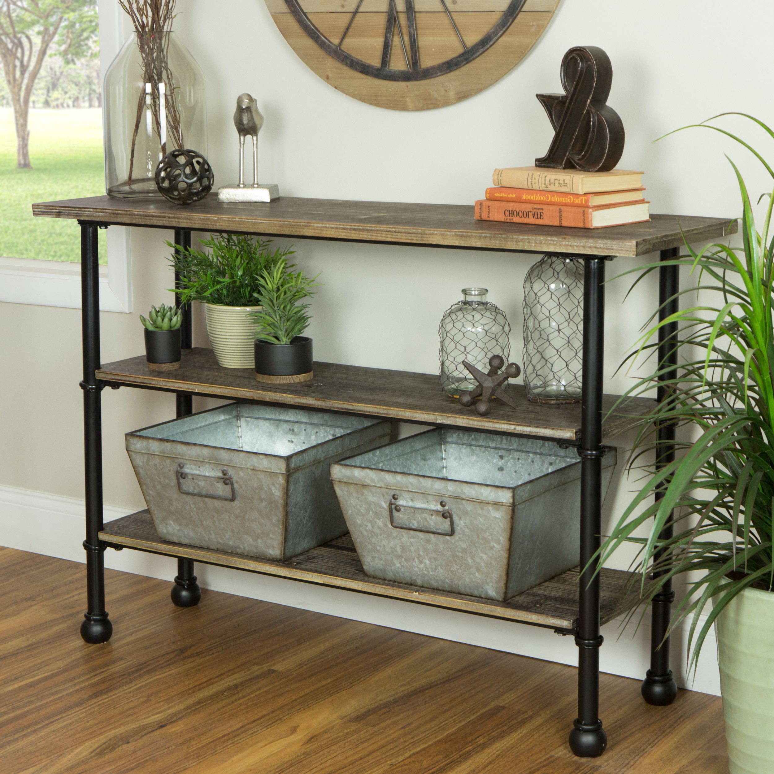 Industrial Console Tables You'll Love (View 19 of 20)