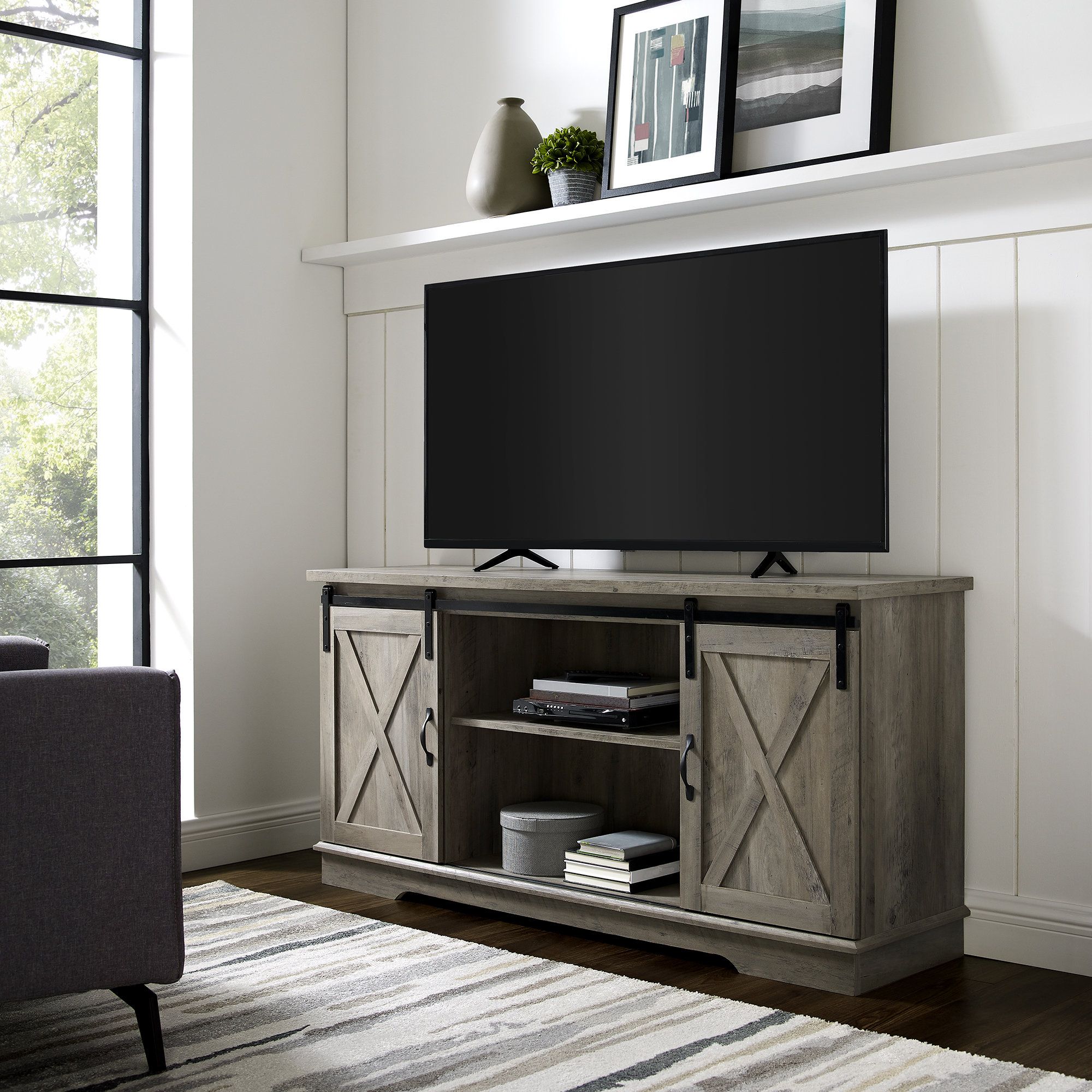 Kenzie 60 Inch Open Display Tv Stands With Fashionable 72 Inch Tv Stand (Photo 8 of 20)