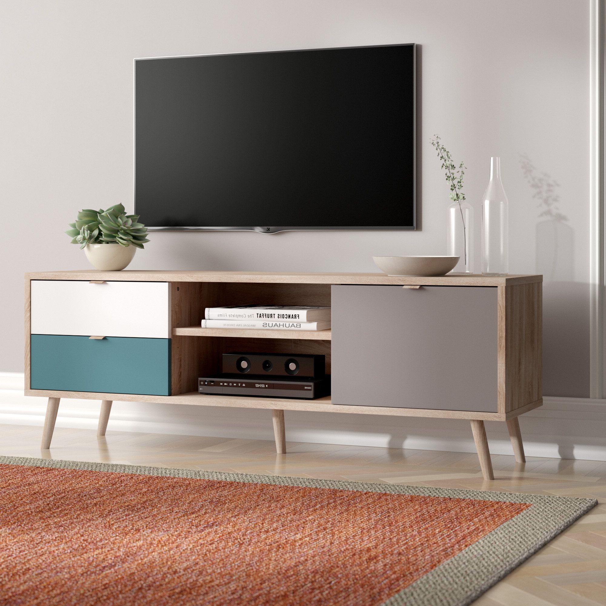 Mirror Tv Cabinets Inside Favorite Modern Tv Stands You'll Love (View 19 of 20)