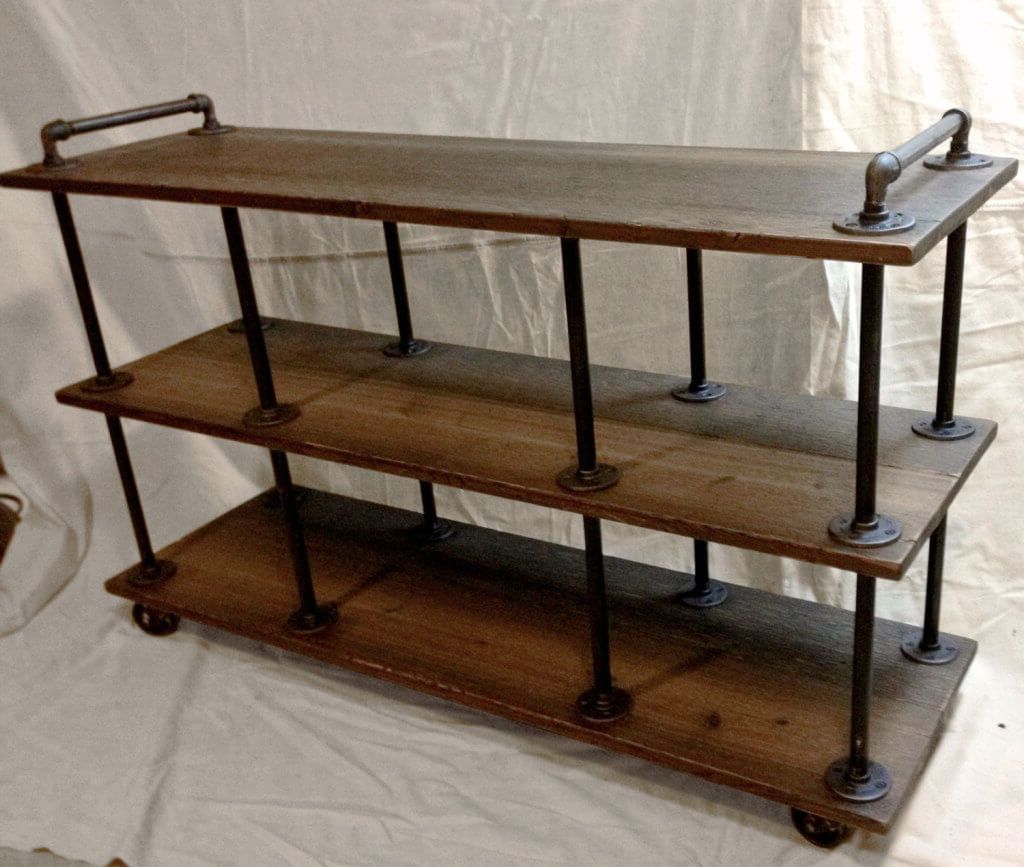 Most Current Furniture: Industrial Style Diy Rustic Tv Stands Featuring Black Regarding Rustic Looking Tv Stands (View 16 of 20)