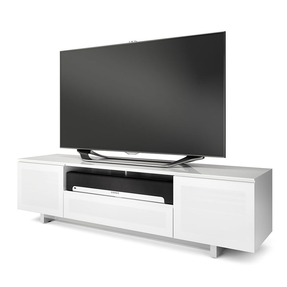 Most Current Slim Tv Stands Intended For Bdi Nora Slim Modern Tv Stand (Photo 1 of 20)