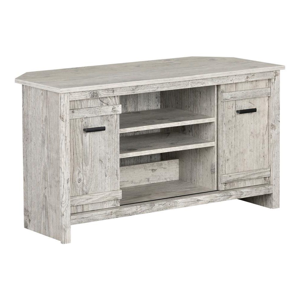 Most Current South Shore Exhibit Seaside Pine Tv Stand Up To 42 In. 11888 – The For Pine Tv Stands (Photo 1 of 20)