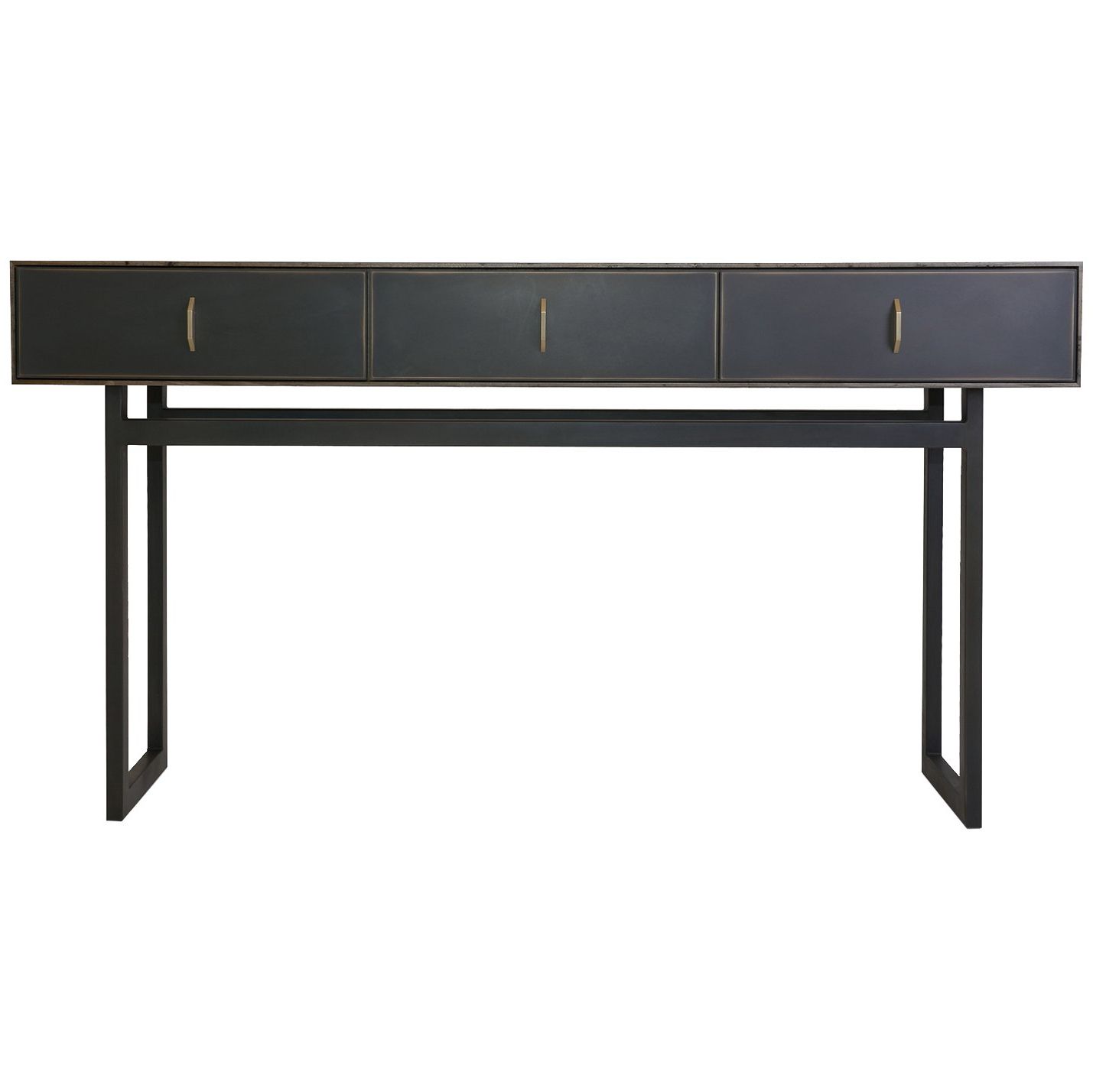 Most Recent Gotham Console Table In Customizable Wood, Metal And Resin For Sale Pertaining To Mix Patina Metal Frame Console Tables (Photo 13 of 20)