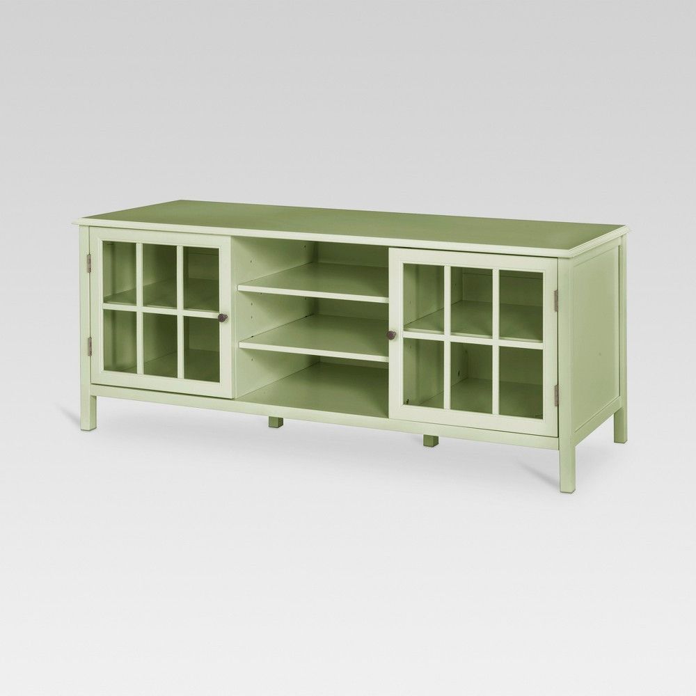 Most Recently Released Antique Green Tv Stand Distressed Console Multi Color Wood Costco In Green Tv Stands (View 8 of 20)
