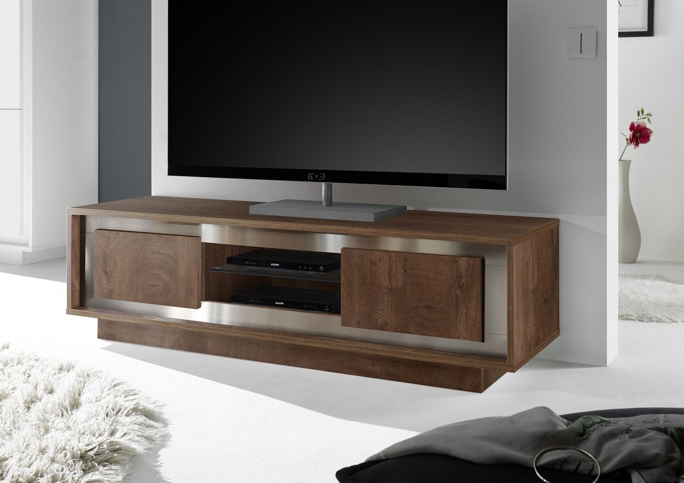 Most Recently Released Modern Tv Cabinets Inside White & Black Gloss Tv Units, Stands And Cabinets (41) – Sena Home (Photo 16 of 20)