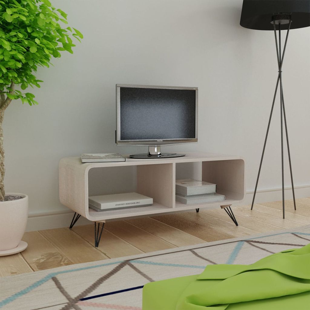 Newest Details About Vidaxl Tv Cabinet 90x39x38.5cm Wood Grey Coffee Table Living  Room Furniture In Tv Cabinet And Coffee Table Sets (Photo 17 of 20)